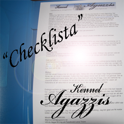 Checklista